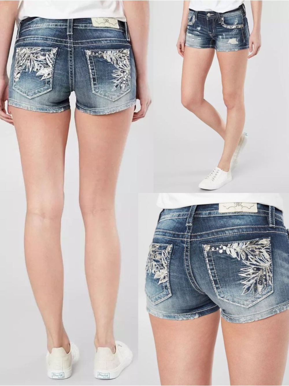 Miss Me Signature Stretch Short